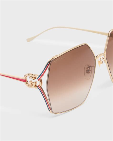 Gucci™ GG1322SA Oversized Sunglasses 